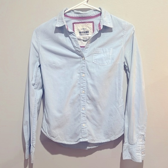 MOSSIMO | Denim Button Up - Picture 1 of 3